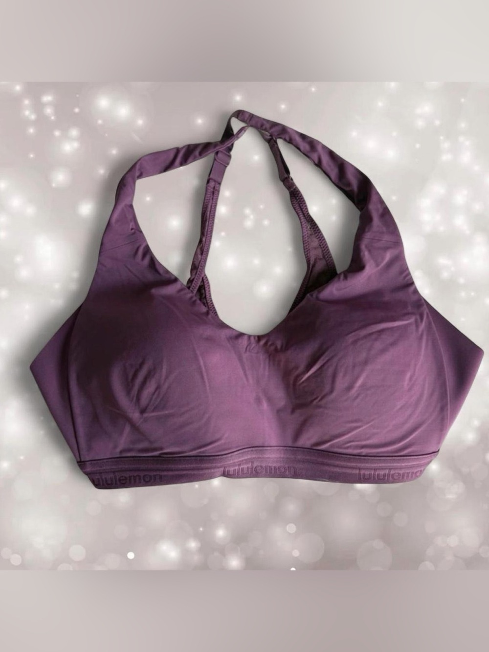 lululemon athletica Purple Racerback Sports Bra